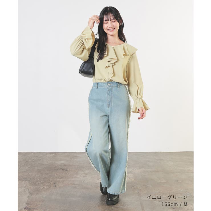 トップス ブラウス 長袖 | Honeys | 詳細画像2 