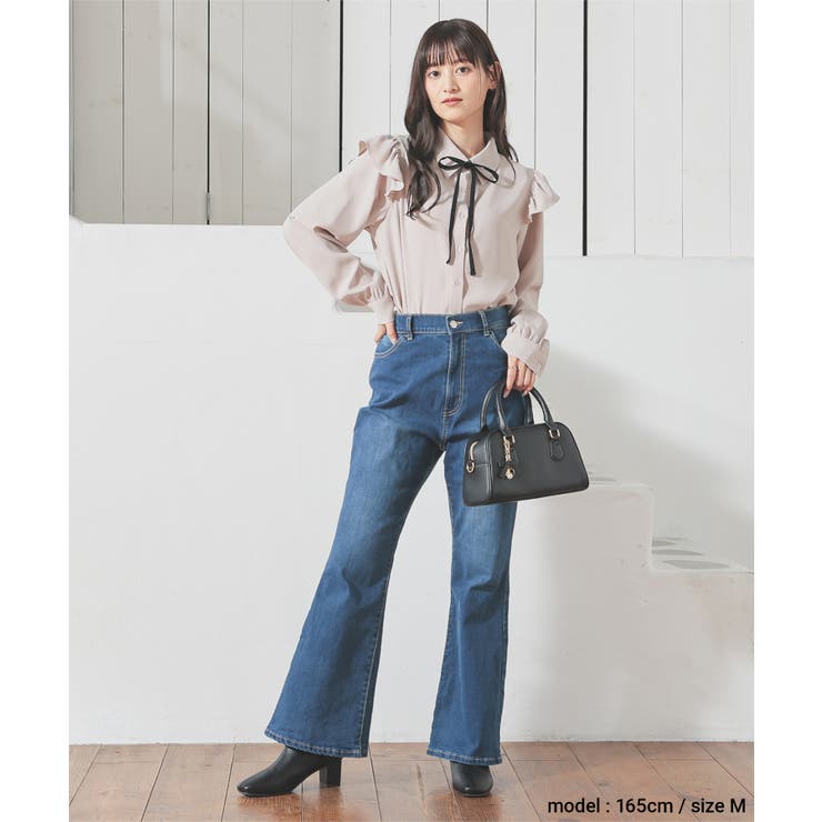 トップス ブラウス 長袖 | Honeys | 詳細画像3 