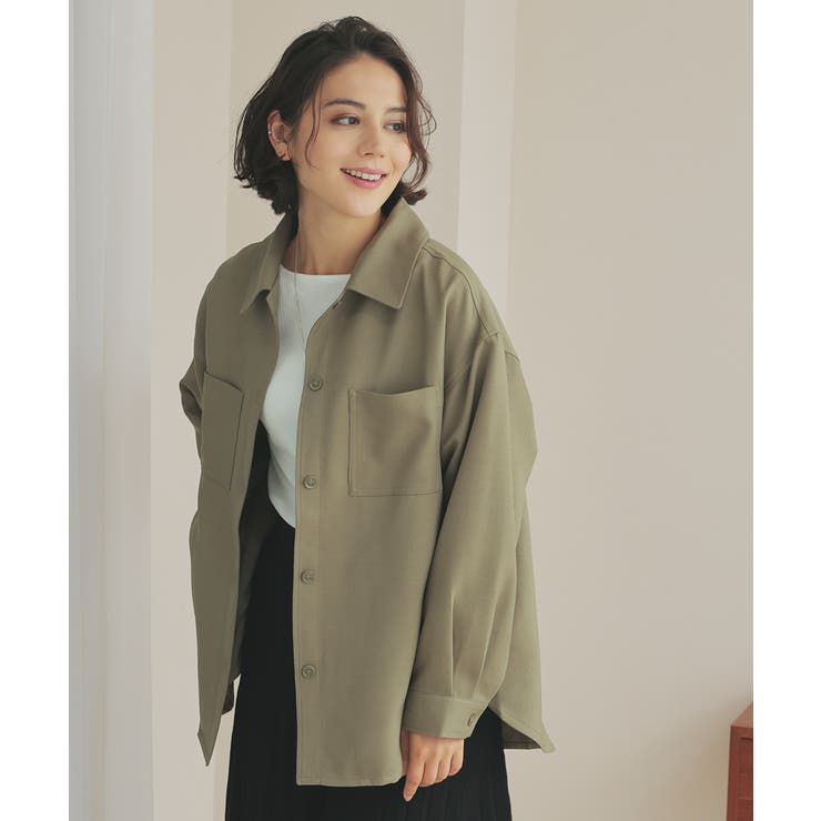 カーキ | トップス ブラウス 長袖 | Honeys