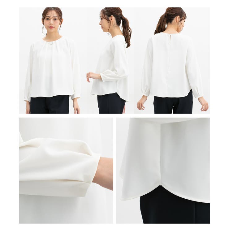 トップス ブラウス 長袖 | Honeys | 詳細画像13 