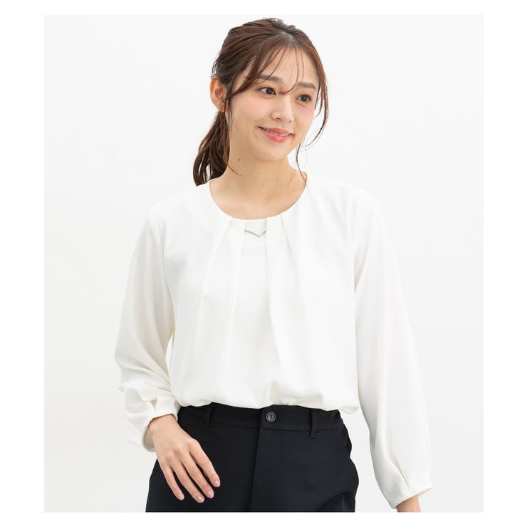 トップス ブラウス 長袖 | Honeys | 詳細画像7 