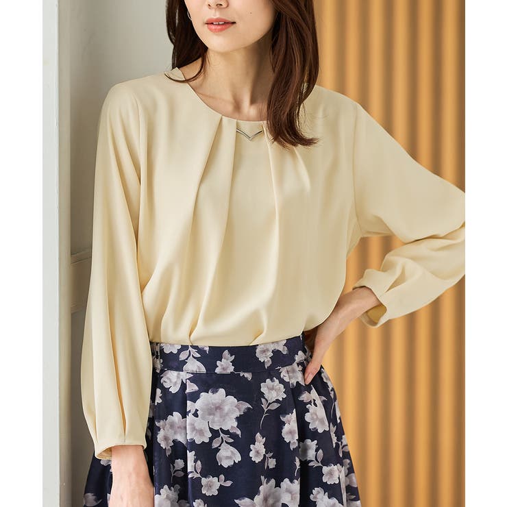 イエロー | トップス ブラウス 長袖 | Honeys