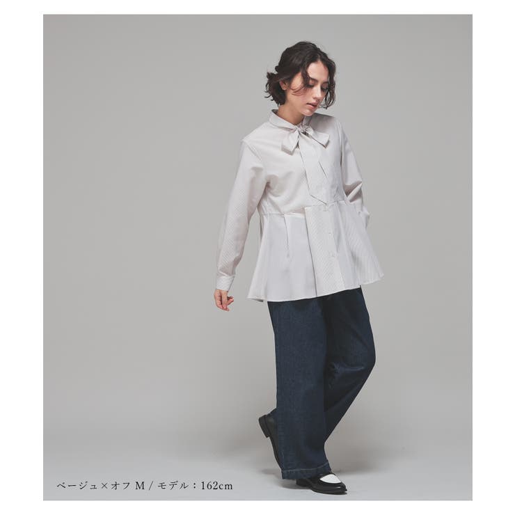 トップス ブラウス 長袖 | Honeys | 詳細画像8 