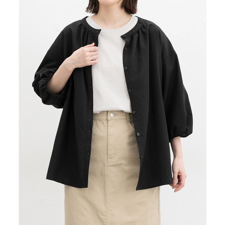 ブラック | トップス ブラウス ２ｗａｙブラウス | Honeys