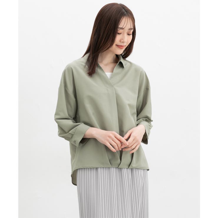 トップス ブラウス 裾タックブラウス | Honeys | 詳細画像10 