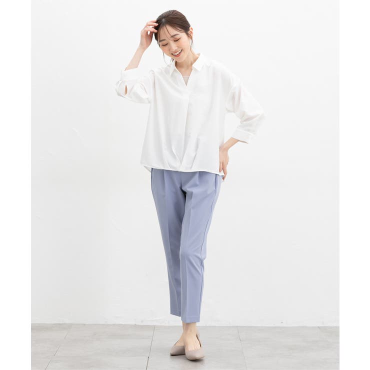 トップス ブラウス 裾タックブラウス | Honeys | 詳細画像7 