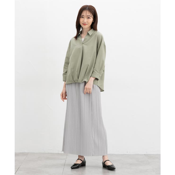 トップス ブラウス 裾タックブラウス | Honeys | 詳細画像9 