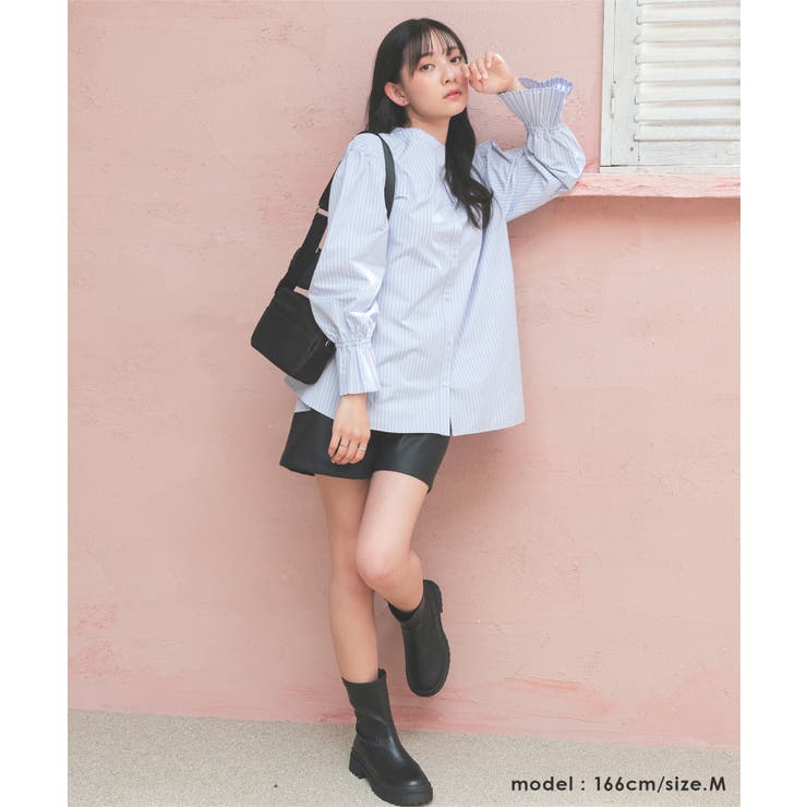 トップス ブラウス 長袖[品番：HNSW0009706]｜Honeys（ハニーズ