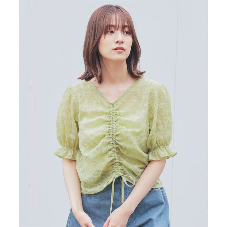 トップス ブラウス 半袖 | Honeys | 詳細画像10 