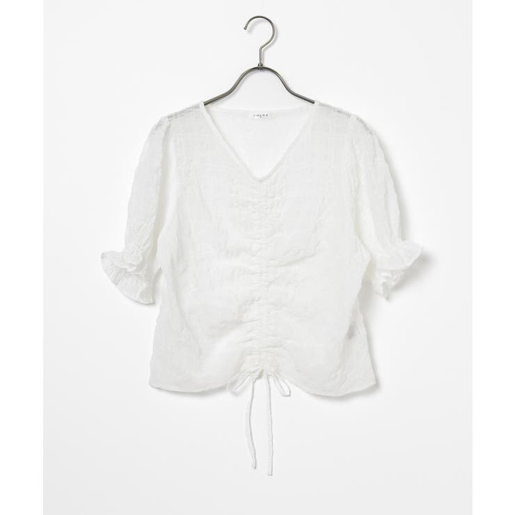 トップス ブラウス 半袖 | Honeys | 詳細画像11 