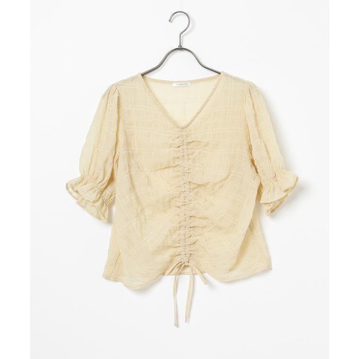 トップス ブラウス 半袖 | Honeys | 詳細画像13 