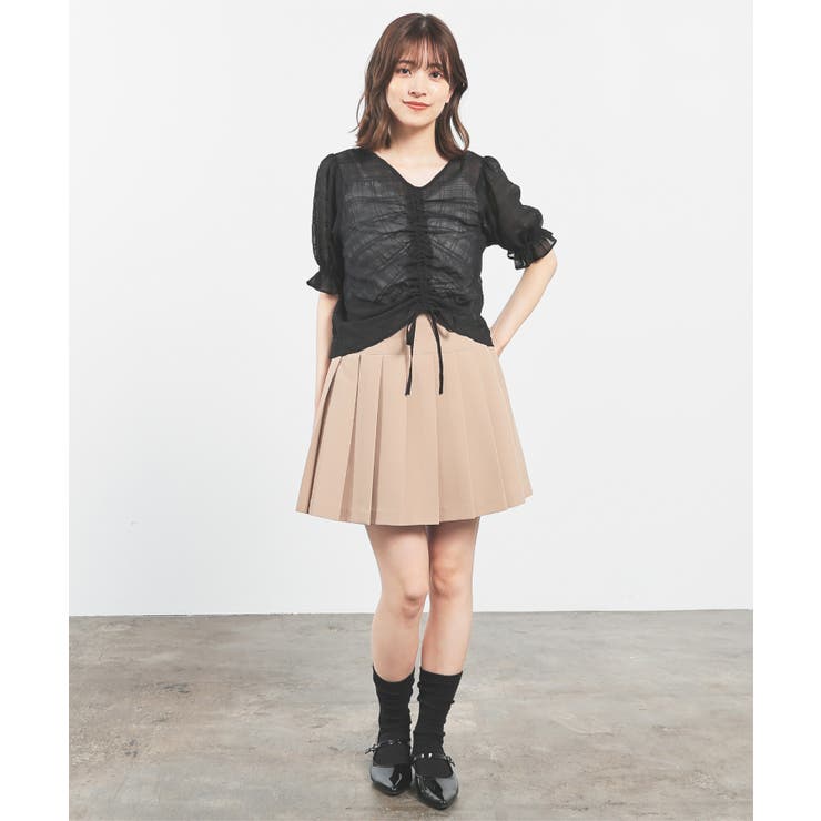 トップス ブラウス 半袖 | Honeys | 詳細画像5 