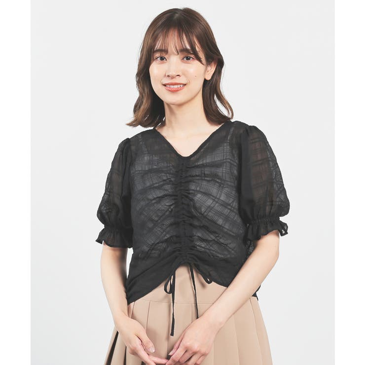 トップス ブラウス 半袖 | Honeys | 詳細画像6 