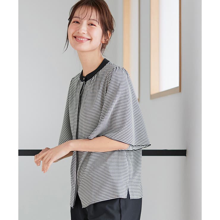 トップス ブラウス 半袖[品番：HNSW0008847]｜Honeys（ハニーズ）の