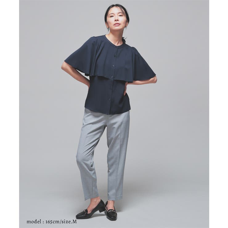 have⭐︎新品未着用⭐︎ケープブラウス ケープ付きブラウス《WEB限定》《ONESIZE》 (EB245049-D