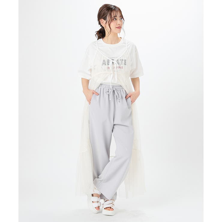 ボトムス イージーパンツ ワイドパンツ | Honeys | 詳細画像12 