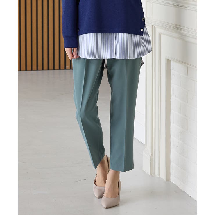 グリーン | ボトムス パンツ テーパードパンツ | Honeys