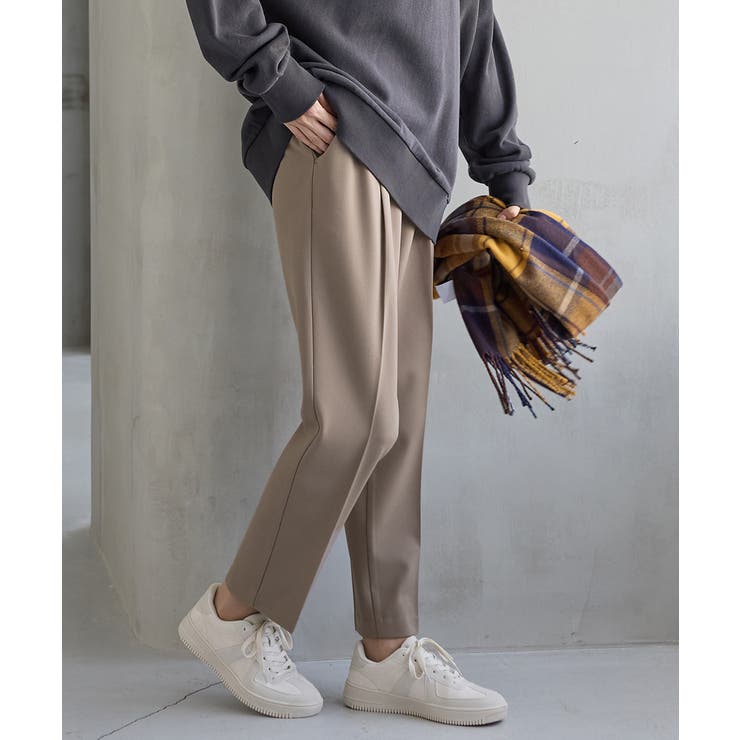 ベージュ | ボトムス パンツ テーパードパンツ | Honeys