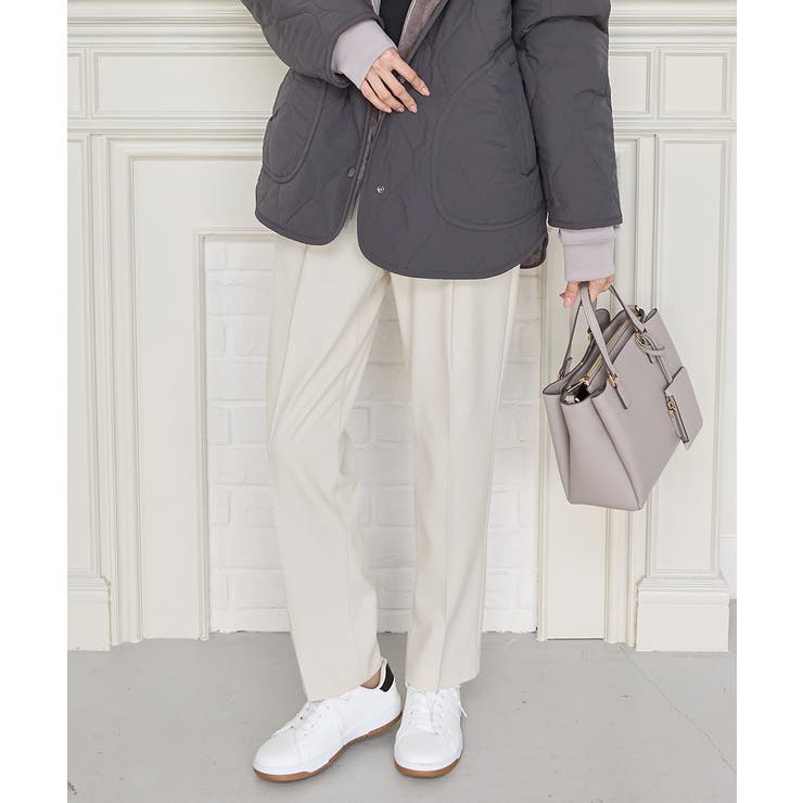 アイボリー | ボトムス パンツ テーパードパンツ | Honeys