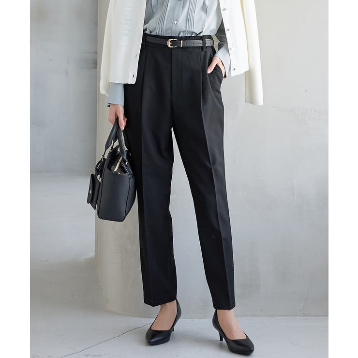 ブラック | ボトムス パンツ テーパードパンツ | Honeys