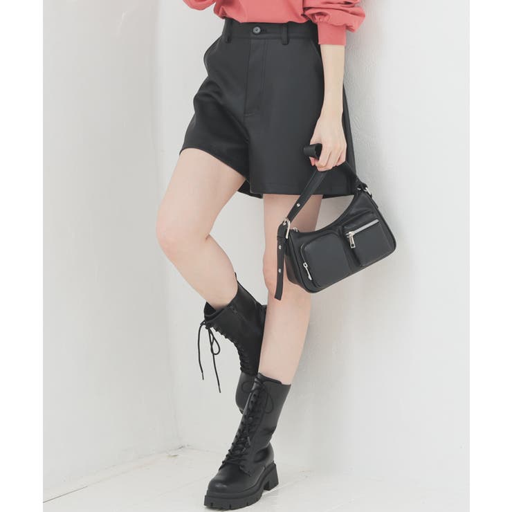 ブラック | ボトムス パンツ ショートパンツ | Honeys