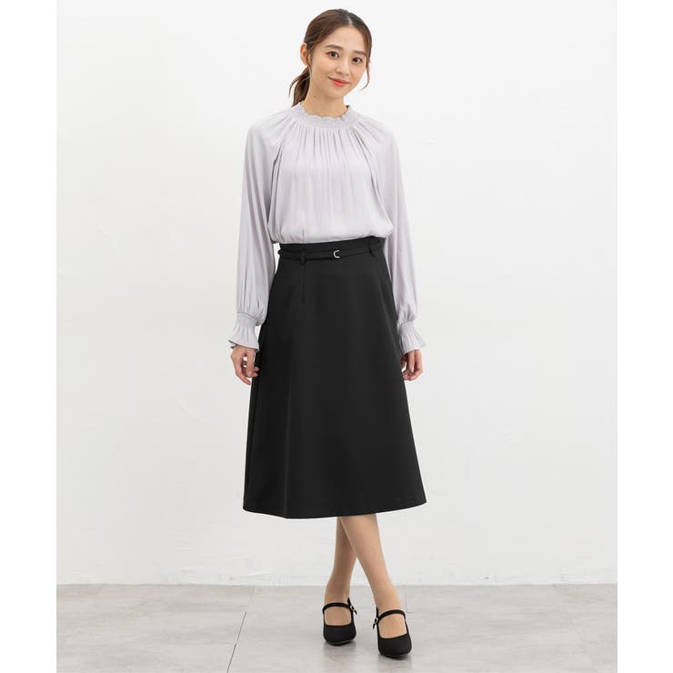 ボトムス スカート ひざ丈 | Honeys | 詳細画像3 