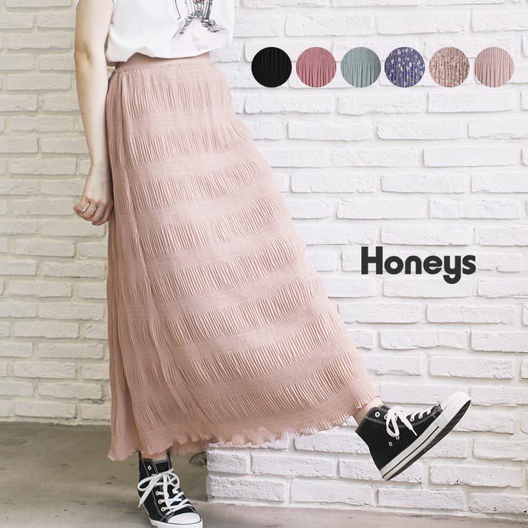 スカート ロング マキシ 品番 Hnsw Honeys ハニーズ のレディースファッション通販 Shoplist ショップリスト
