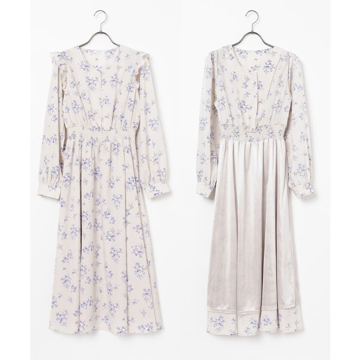 ワンピース フリルワンピース 長袖 | Honeys | 詳細画像10 