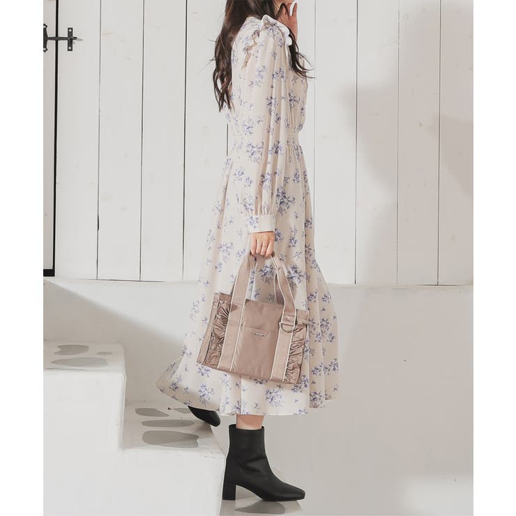 ワンピース フリルワンピース 長袖 | Honeys | 詳細画像2 