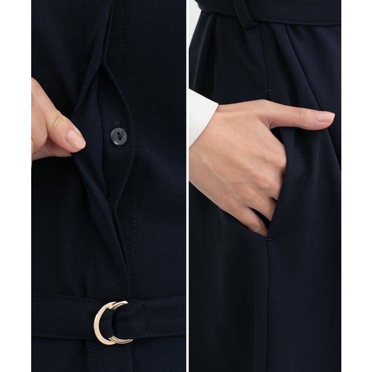 ワンピース 長袖 ロング丈 | Honeys | 詳細画像14 