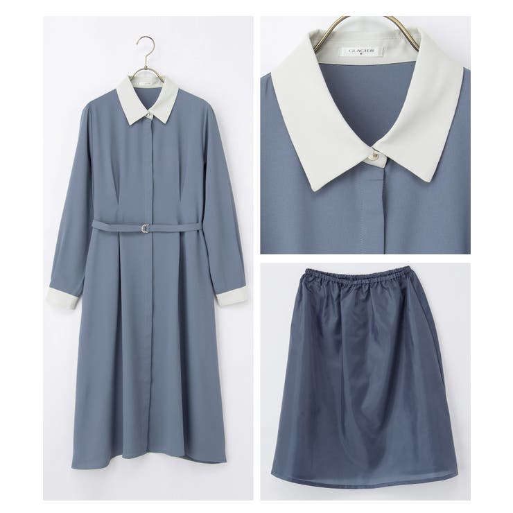 ワンピース 長袖 ロング丈 | Honeys | 詳細画像16 