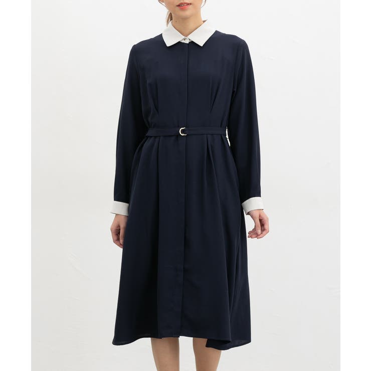 ワンピース 長袖 ロング丈 | Honeys | 詳細画像4 