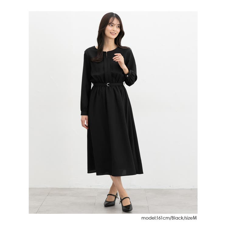 ワンピース 長袖 ロング丈 | Honeys | 詳細画像15 