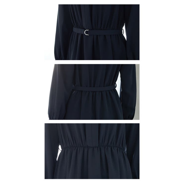 ワンピース 長袖 ロング丈 | Honeys | 詳細画像8 