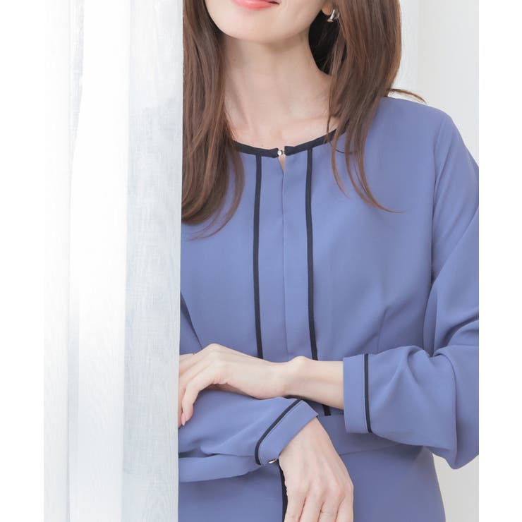 ワンピース 長袖 ロング丈 | Honeys | 詳細画像9 