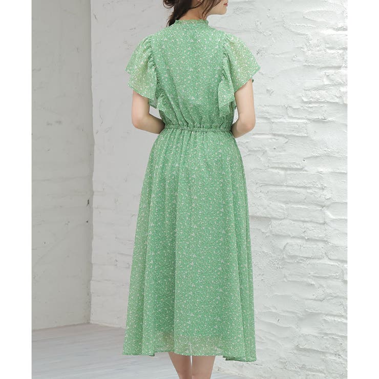 【ハニーズ】ワンピース ロング丈 フリル袖 | Honeys | 詳細画像18 