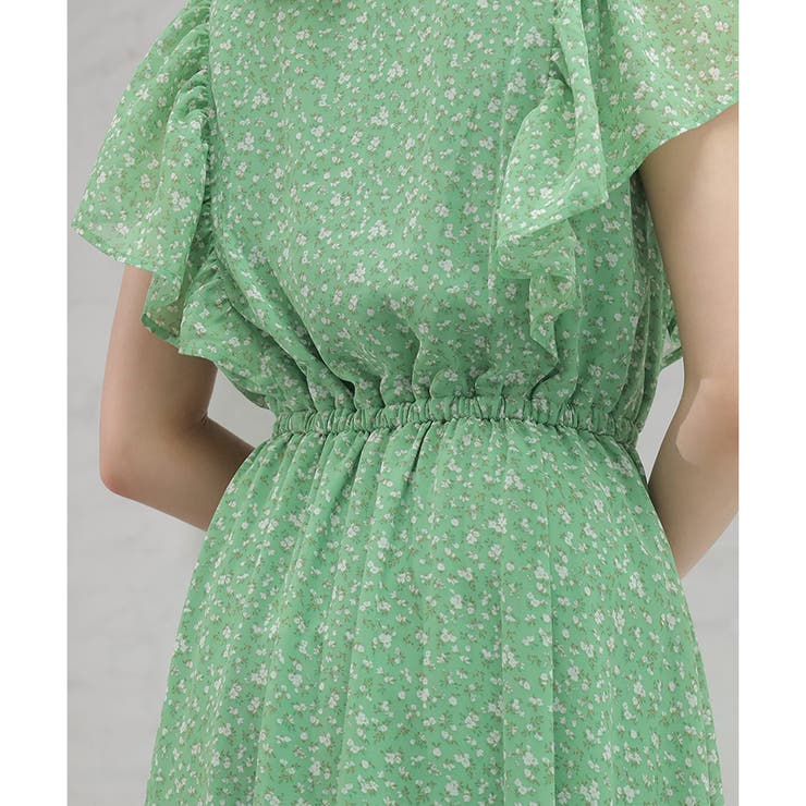 【ハニーズ】ワンピース ロング丈 フリル袖 | Honeys | 詳細画像21 