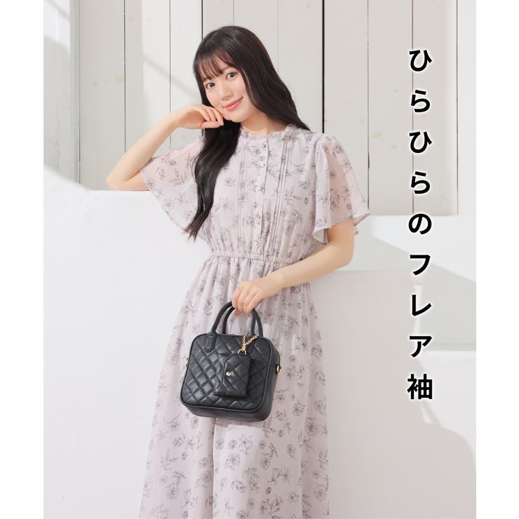 ワンピース 半袖 ロング丈 | Honeys | 詳細画像2 