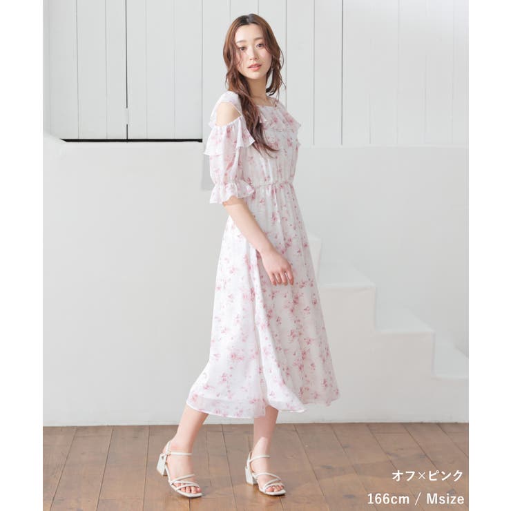 ワンピース ノースリーブ ロング丈 | Honeys | 詳細画像5 