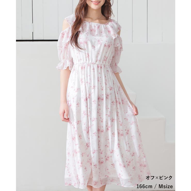 ワンピース ノースリーブ ロング丈 | Honeys | 詳細画像6 