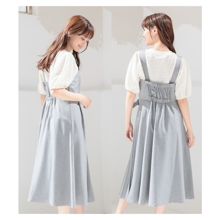 ワンピース ジャンパースカート レディース | Honeys | 詳細画像8 