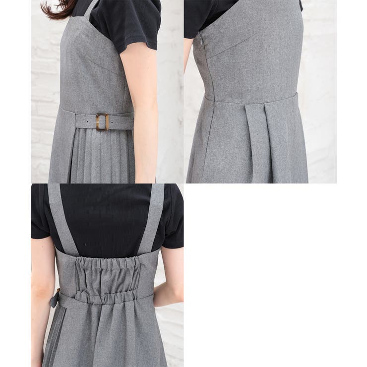 ワンピース ノースリーブ ロング丈 | Honeys | 詳細画像15 