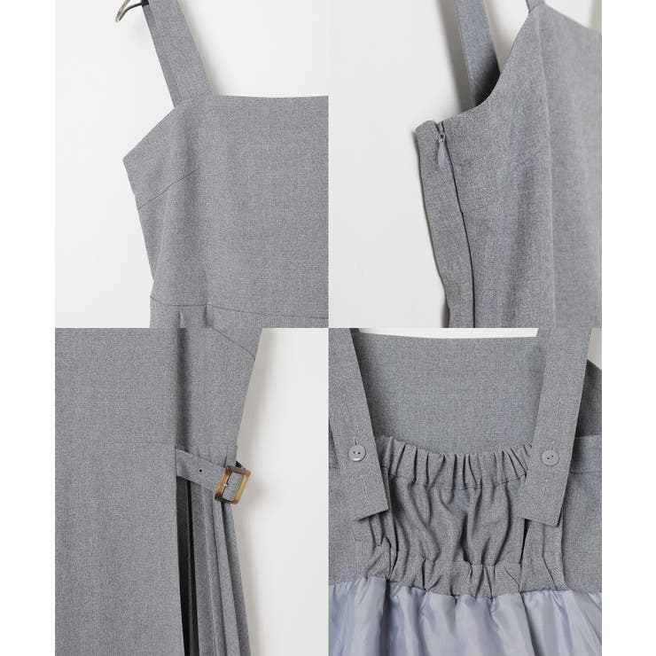 ワンピース ノースリーブ ロング丈 | Honeys | 詳細画像16 