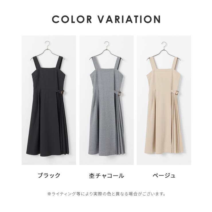 ワンピース ノースリーブ ロング丈 | Honeys | 詳細画像17 