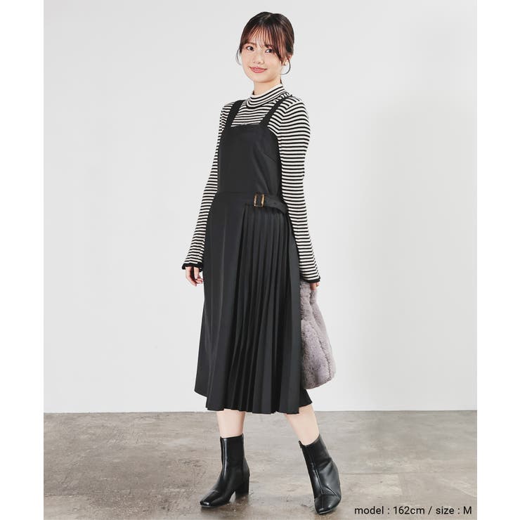 ワンピース ノースリーブ ロング丈 | Honeys | 詳細画像2 