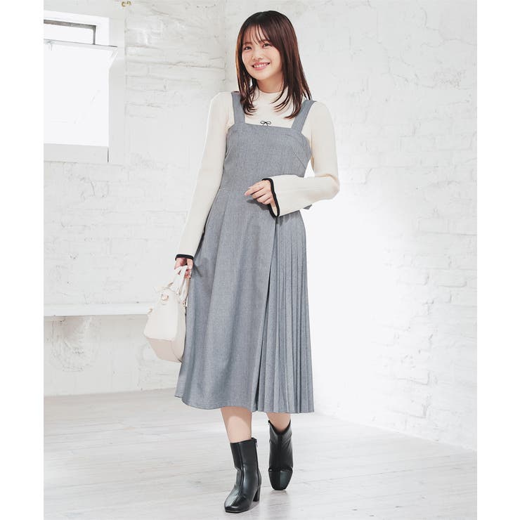 ワンピース ノースリーブ ロング丈 | Honeys | 詳細画像5 