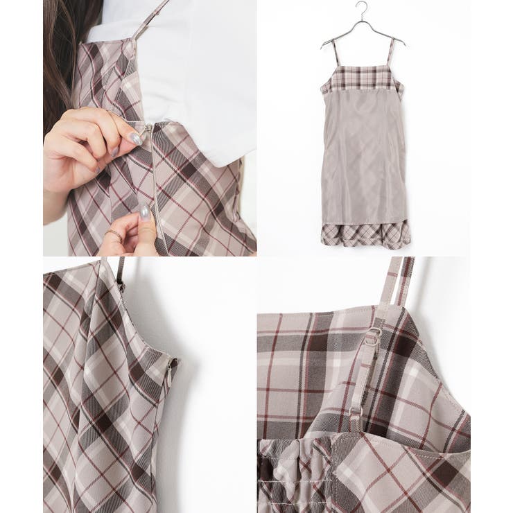 ワンピース キャミワンピース ノースリーブ | Honeys | 詳細画像16 