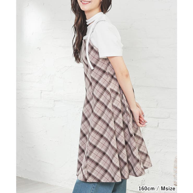 ワンピース キャミワンピース ノースリーブ | Honeys | 詳細画像5 