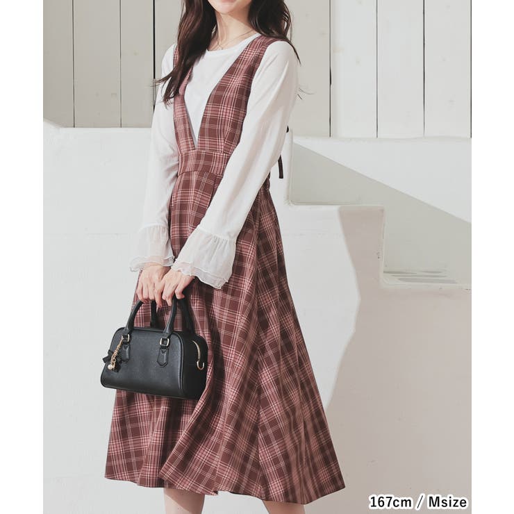 ワンピース ジャンスカ ノースリーブ | Honeys | 詳細画像8 