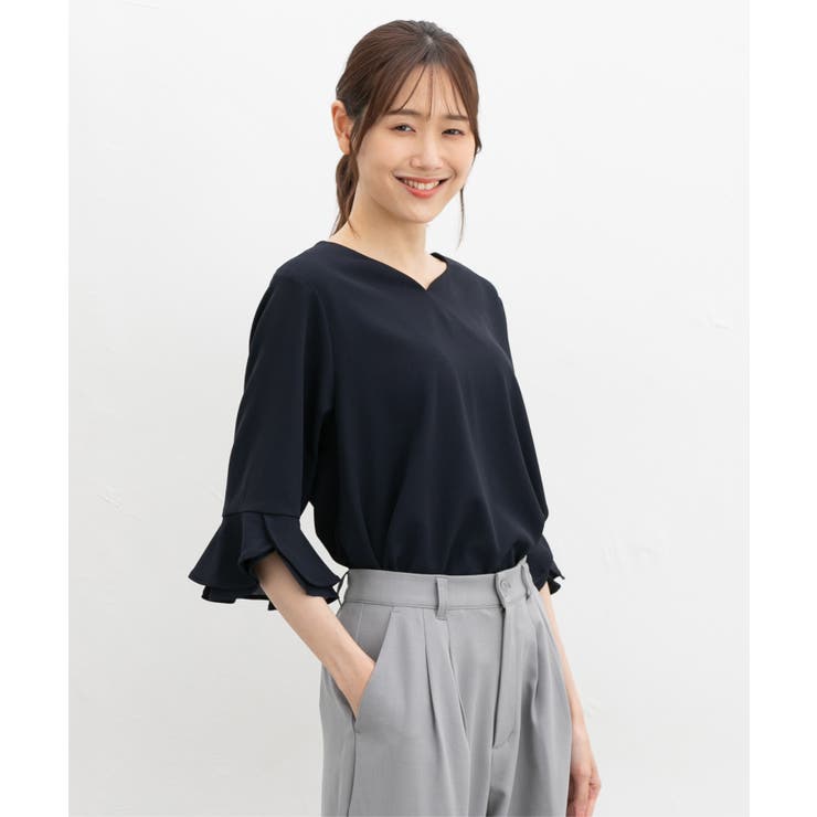 トップス ブラウス 大きいサイズ | Honeys | 詳細画像5 